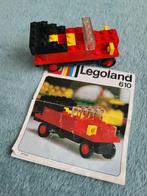Lego Legoland oldtimer auto met bouw boekje (set 610), Kinderen en Baby's, Speelgoed | Duplo en Lego, Complete set, Gebruikt, Ophalen of Verzenden