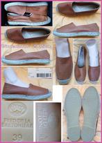 FRED DE LA BRETONIERE cognac bruine espadrilles maat 39, Fred de la Bretoniere, Bruin, Nieuw, Ophalen of Verzenden