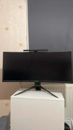 Antigamer 34 inch monitor 100 hz, Computers en Software, Monitoren, Ophalen of Verzenden, Zo goed als nieuw, Quad HD (2K), IPS
