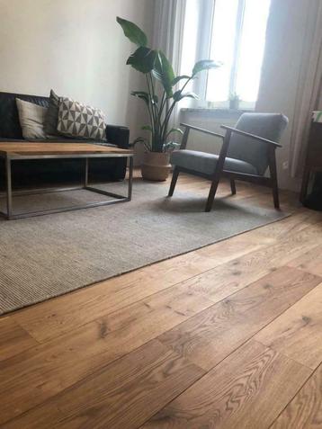 AANBIEDING DEZE WEEK! EIKEN VLOER, KANT EN KLAAR GEOLIED beschikbaar voor biedingen