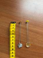 Glazen Lepeltjes - Set van 2, Ophalen of Verzenden, Gebruikt, Overige materialen, Los bestek