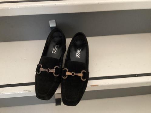 Leren Gabor schoenen, Kleding | Dames, Schoenen, Zo goed als nieuw, Instappers, Zwart, Ophalen of Verzenden