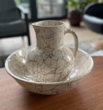 Maastrichts aardewerk - Regout -  lampetkan -en waskom, Antiek en Kunst, Antiek | Keramiek en Aardewerk, Ophalen of Verzenden