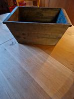 HOUTEN KIST 2X, Huis en Inrichting, Woonaccessoires | Kisten, Minder dan 50 cm, Minder dan 50 cm, Ophalen of Verzenden, Zo goed als nieuw