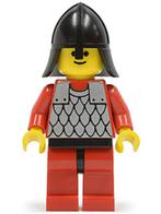 LEGO Minifig Poppetje Castle Black Knights Ridder cas162, Ophalen of Verzenden, Zo goed als nieuw, Lego
