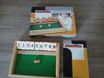 Dobbelspel shut the box, Hobby en Vrije tijd, Gezelschapsspellen | Bordspellen, Een of twee spelers, Ophalen of Verzenden, Nieuw