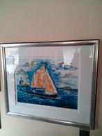 Jan Sierhuis - Nautisch Schilderij Beatrix Jubileum, Ophalen of Verzenden
