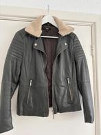 Arma damesjas leder, Ophalen of Verzenden, Gedragen, Maat 38/40 (M), Groen