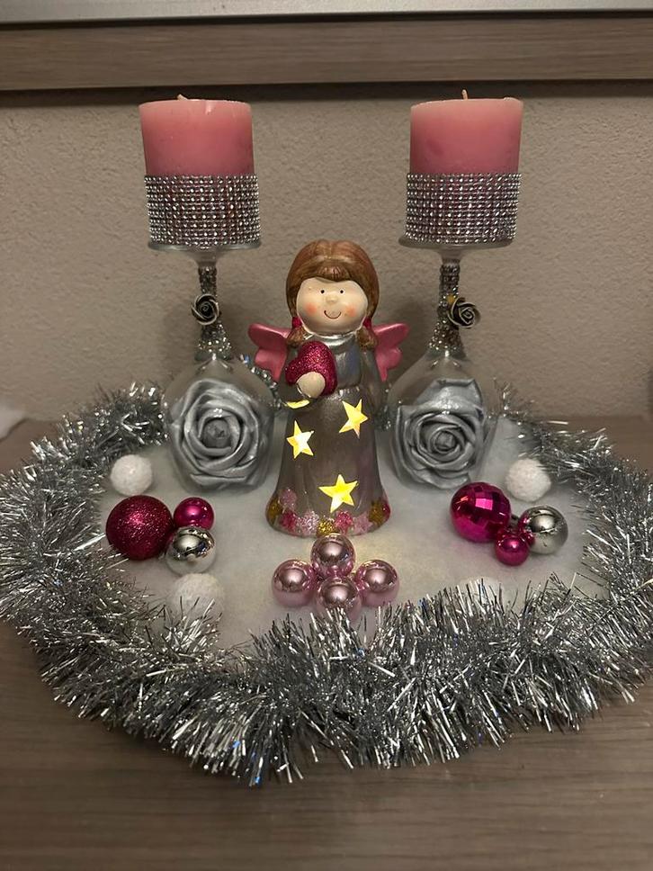 Handgemaakte Kerststukjes - laatste stuks!, Diversen, Kerst, Nieuw, Ophalen of Verzenden