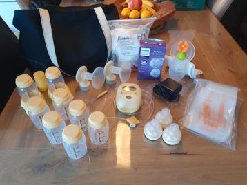 Super volledige Medela Freestyle Kolfset met vele extra's  beschikbaar voor biedingen