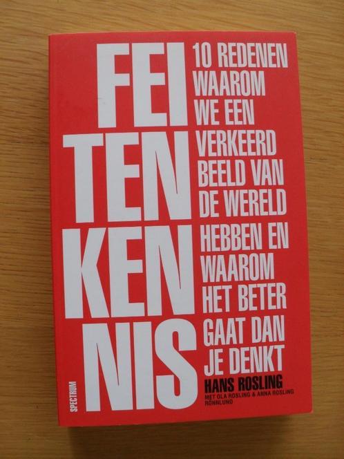 Feitenkennis van Hans Rosling, Boeken, Overige Boeken, Gelezen, Ophalen of Verzenden