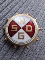 Speldje rederij HSDG Hamburg Süd, Verzamelen, Speldjes, Pins en Buttons, Ophalen of Verzenden, Zo goed als nieuw, Transport