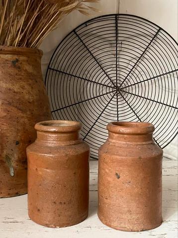 Brocante oude grespotjes / gres potje 9,50 euro per stuk  beschikbaar voor biedingen