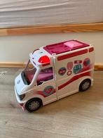 Barbie ambulance met licht en geluid, Kinderen en Baby's, Speelgoed | Speelgoedvoertuigen, Ophalen, Zo goed als nieuw