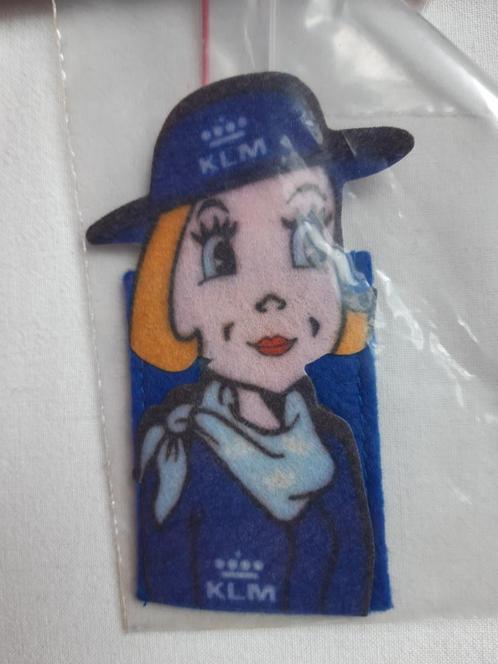 klm vintage kledingplaatje van vilt,, Verzamelen, Luchtvaart en Vliegtuigspotten, Nieuw, Overige typen, Ophalen of Verzenden