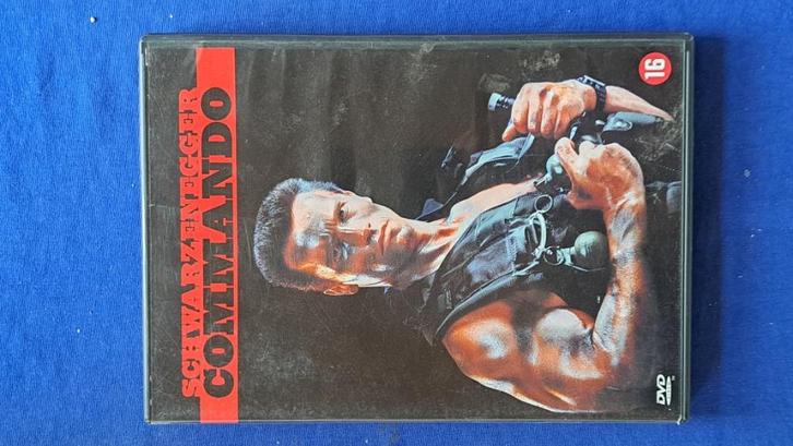 Commando "Arnold Schwarzenegger", Cd's en Dvd's, Dvd's | Actie, Zo goed als nieuw, Vanaf 16 jaar, Ophalen of Verzenden