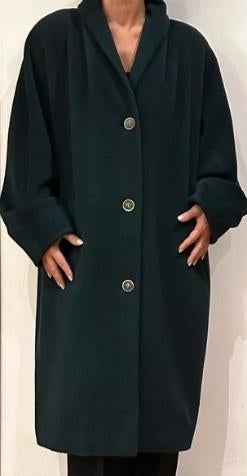 Max Mara mohair jas groen 42/44 - 46, Ophalen of Verzenden, Nieuw, Maat 42/44 (L), Groen