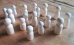 Nieuwe houten peg dolls poppetjes set, Hobby en Vrije tijd, Ophalen of Verzenden, Nieuw, Materiaal