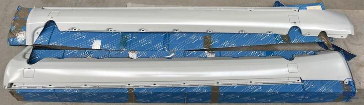 NOS dorpelbekleding L+R voor Mercedes-Benz W124 Satograu, Auto-onderdelen, Carrosserie en Plaatwerk, Bumper, Mercedes-Benz, Nieuw