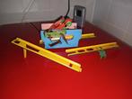 Blikken speelgoed. Autobaan  + Auto. Opwindbaar., Ophalen of Verzenden