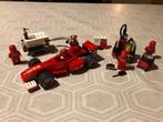 Lego Racers - 8673 - Ferrari F1 Fuel Stop (2006), Complete set, Ophalen of Verzenden, Lego, Zo goed als nieuw