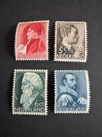 1935 Zomerzegels NVPH nr 274-277 ongestempeld, Verzenden, T/m 1940