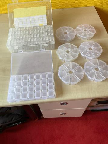 Diamond Painting Bakjes Set - Diverse Opslag beschikbaar voor biedingen