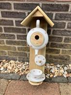 Vogelhuisje van theepot, Tuin en Terras, Vogelhuisjes en Vogelbaden, Ophalen, Nieuw