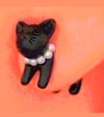 Oorstud kat, Verzenden, Nieuw, Goud, Overige materialen