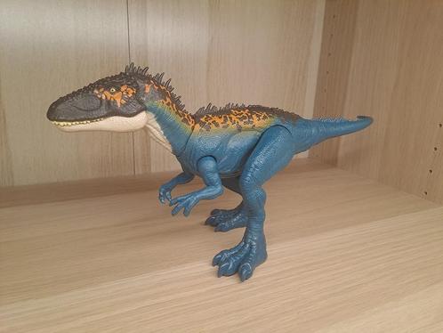 Jurassic World Dino Escape Charcharodontosaurus (blauw), Kinderen en Baby's, Speelgoed | Actiefiguren, Ophalen of Verzenden