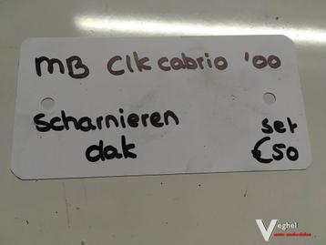 Mercedes  CLK Cabrio 2000 Scharnieren tbdv Dak beschikbaar voor biedingen
