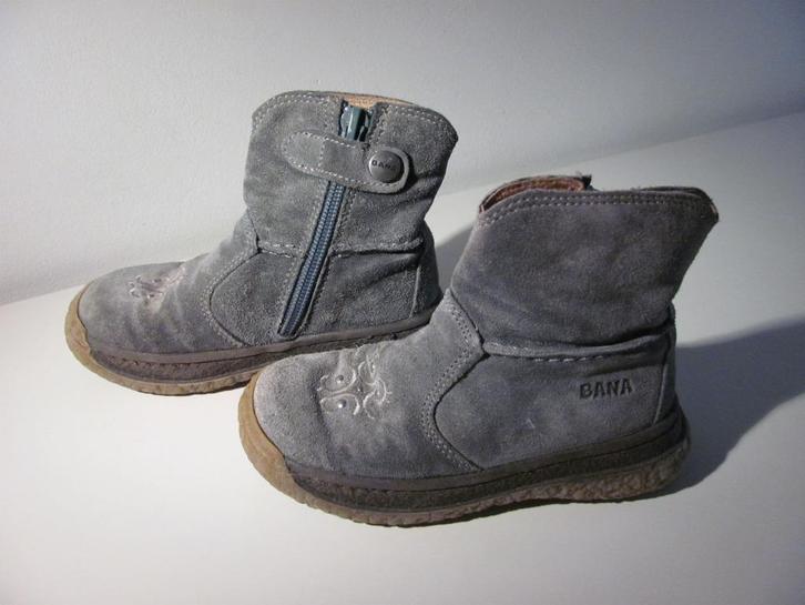 BANA : Grijze kinder schoenen maat 24, Kinderen en Baby's, Kinderkleding | Schoenen en Sokken, Gebruikt, Schoenen, Meisje, Ophalen of Verzenden
