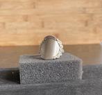 Vintage handmade spoon ring - Mirror, IJzer of Staal, Nieuw, Ophalen of Verzenden, 17 tot 18