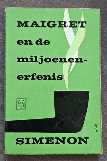 4 x Maigret - Georges Simenon  beschikbaar voor biedingen