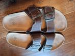 Leren Sandalen maat 42, Ophalen, Zo goed als nieuw, Bruin, Sandalen