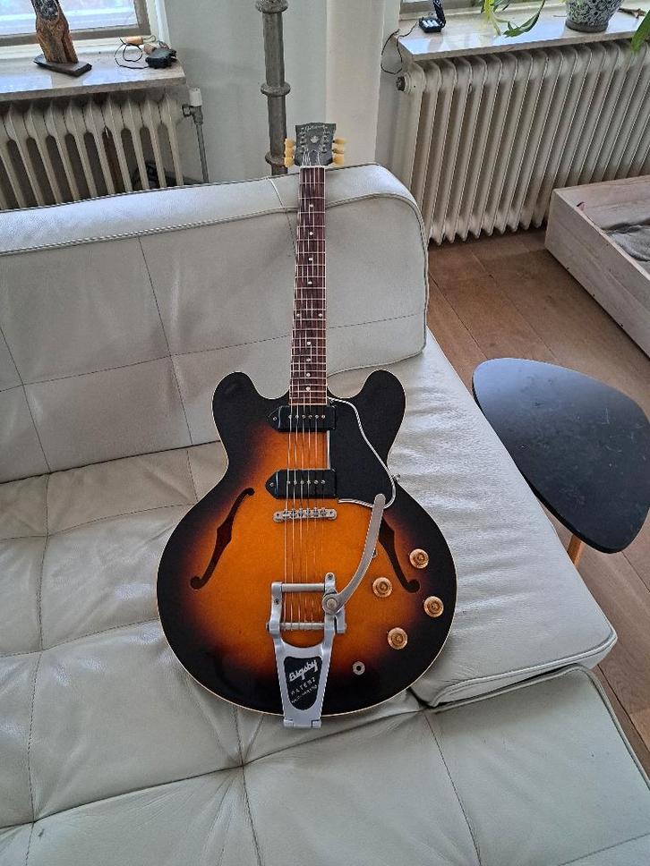 Gibson ES 335 Luther Dickinson, Muziek en Instrumenten, Snaarinstrumenten | Gitaren | Elektrisch, Zo goed als nieuw, Semi-solid body