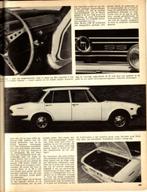 Autovisie test Mazda 1500 1968, Ophalen of Verzenden, Gelezen, Mazda