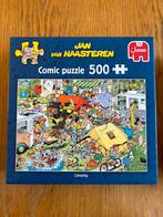 Camping (Jan van Haasteren) Comic Puzzle 500, Hobby en Vrije tijd, Ophalen of Verzenden, Zo goed als nieuw
