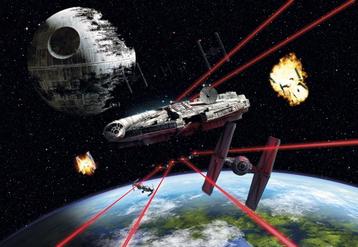 Star Wars behang fotobehang - Ook vlies behang op maat beschikbaar voor biedingen