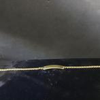 AM Double plaatarmbandje, Ophalen of Verzenden, Nieuw, Goud, Overige materialen