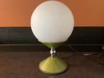 Retro/Vintage Tafellamp met Glazen Bol, Huis en Inrichting, Lampen | Tafellampen, Gebruikt, Jaren '60-'70, Ophalen of Verzenden