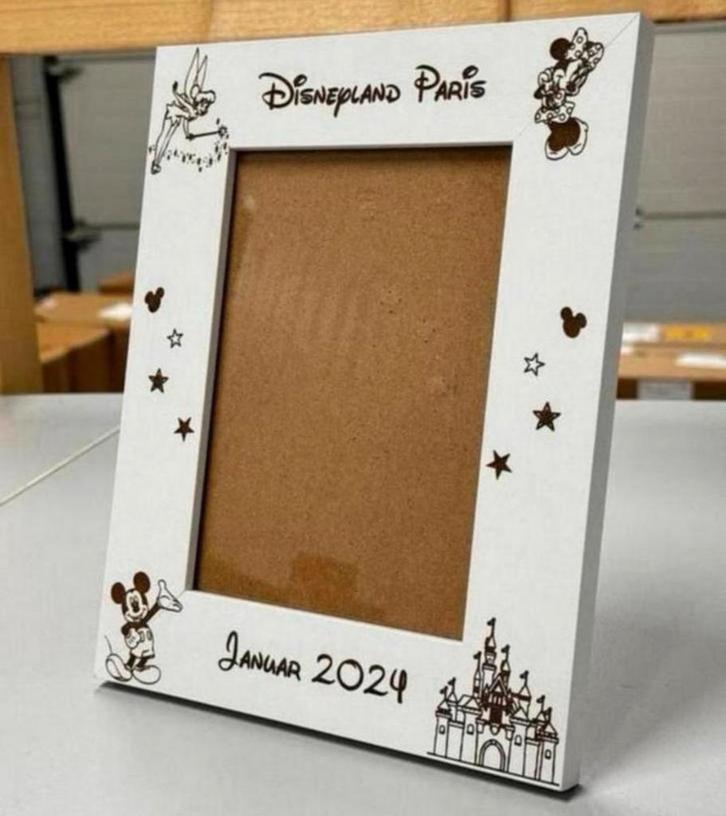 Disneyland paris parijs Januari 2024 fotolijst foto lijst, Verzamelen, Disney, Nieuw, Overige typen, Ophalen of Verzenden