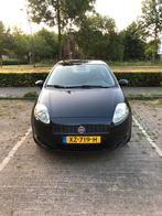 Fiat Punto 1.4 3DR 2009 Zwart met subwoofer en mooi geluid, Voorwielaandrijving, Stof, Zwart, 4 cilinders