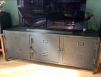 Industrieel TV-meubel - 150x40x60, Huis en Inrichting, Kasten | Televisiemeubels, Ophalen, 150 tot 200 cm, Zo goed als nieuw, Minder dan 100 cm