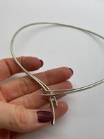 Z726 Prachtige zilveren designer spang, Ophalen of Verzenden, X, Zilver, Zilver