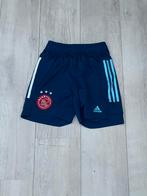 Ajax korte broek maat 152, Blauw, Zo goed als nieuw, Adidas, Voetbal