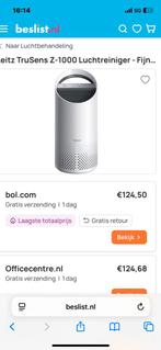 Leitz Z1000 Tru Sense filter, Ophalen of Verzenden, Zo goed als nieuw, Luchtreiniger
