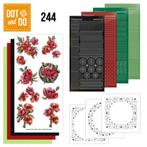 Amy Design Dot & Do 244 Roses are Red DODO244 pakket, Hobby en Vrije tijd, Kaarten | Zelf maken, Nieuw, Overige typen, Ophalen of Verzenden