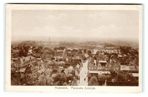 Medemblik, Panorama Zuidzijde, Verzamelen, Ansichtkaarten | Nederland, Ongelopen, Noord-Holland, 1920 tot 1940, Verzenden