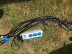 Campingkabel electriciteit/stroomkabel, Ophalen of Verzenden, Zo goed als nieuw
